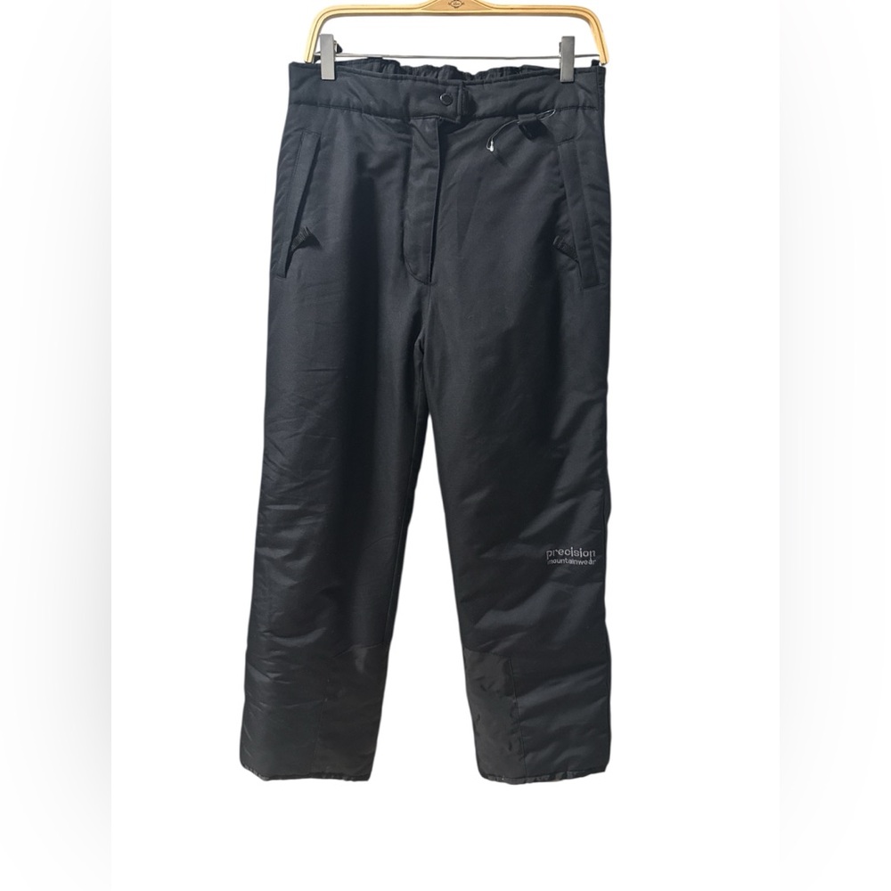 Women's Black Precision Mountainwear Insulated Ski Pants / snowboard Size: Small